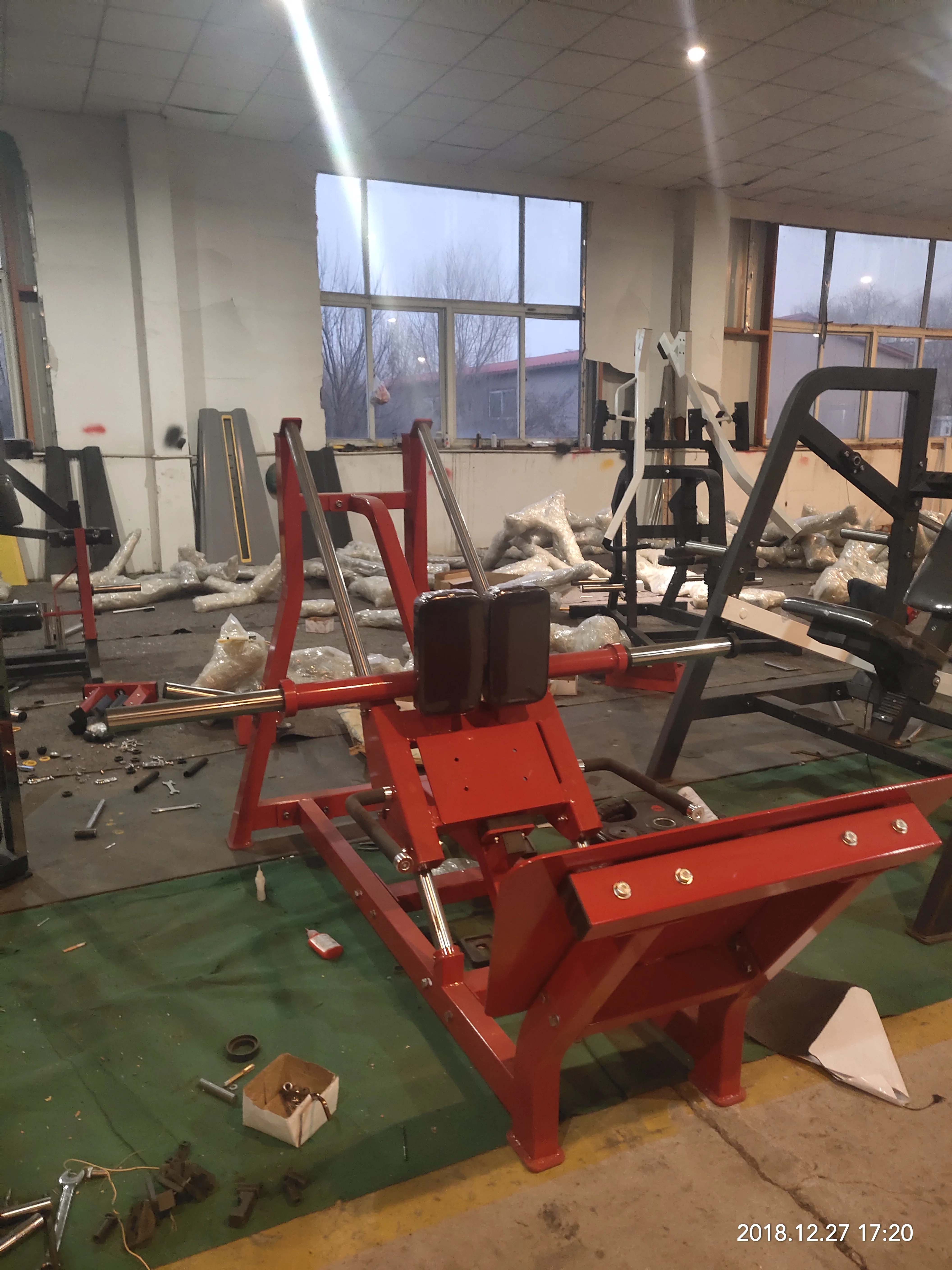 Commercial Use Factory Direct Sale Competitive Price Fitness Equipment Strength Training Leg Press Hack Squat