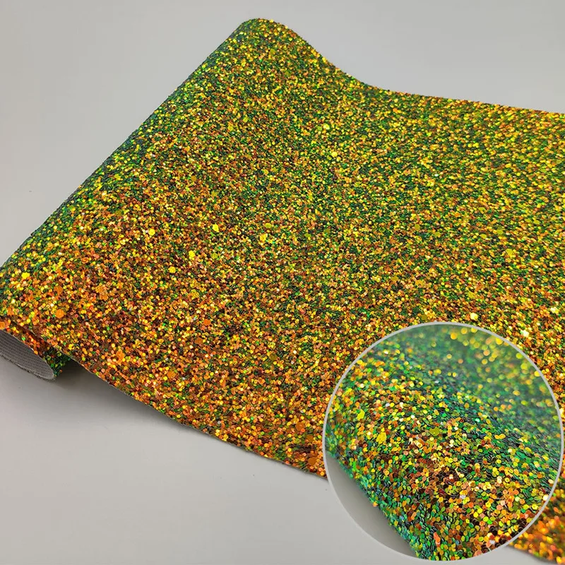 A4 Shiny Gridding Glitter Fabric cardstock for Shoes Crafts Glitter Net Fabric Glitter Leather