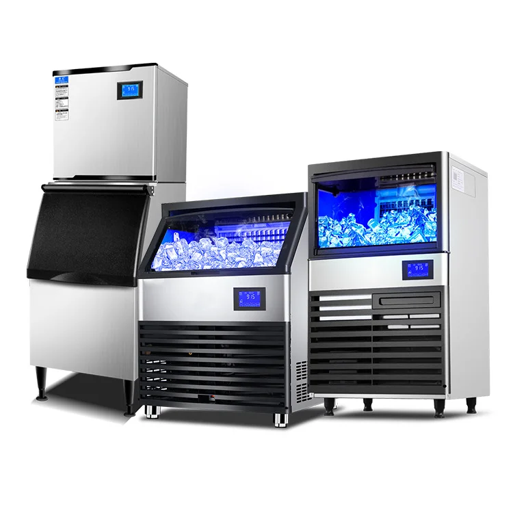 Ice Maker Machine Home Cold Drinks Ice Making Machine 45/50/55/60 kgs Ice Makers