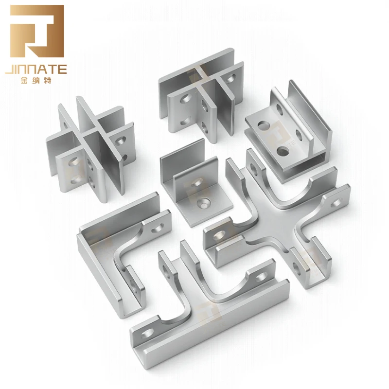 Tempered Glass Bracket Glass Door Clamp Adjustable Corner Connector Clamp