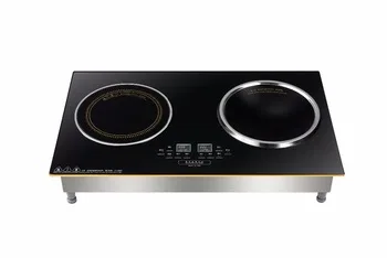 durable commercial restaurant induction cooktop double burner induction hob
