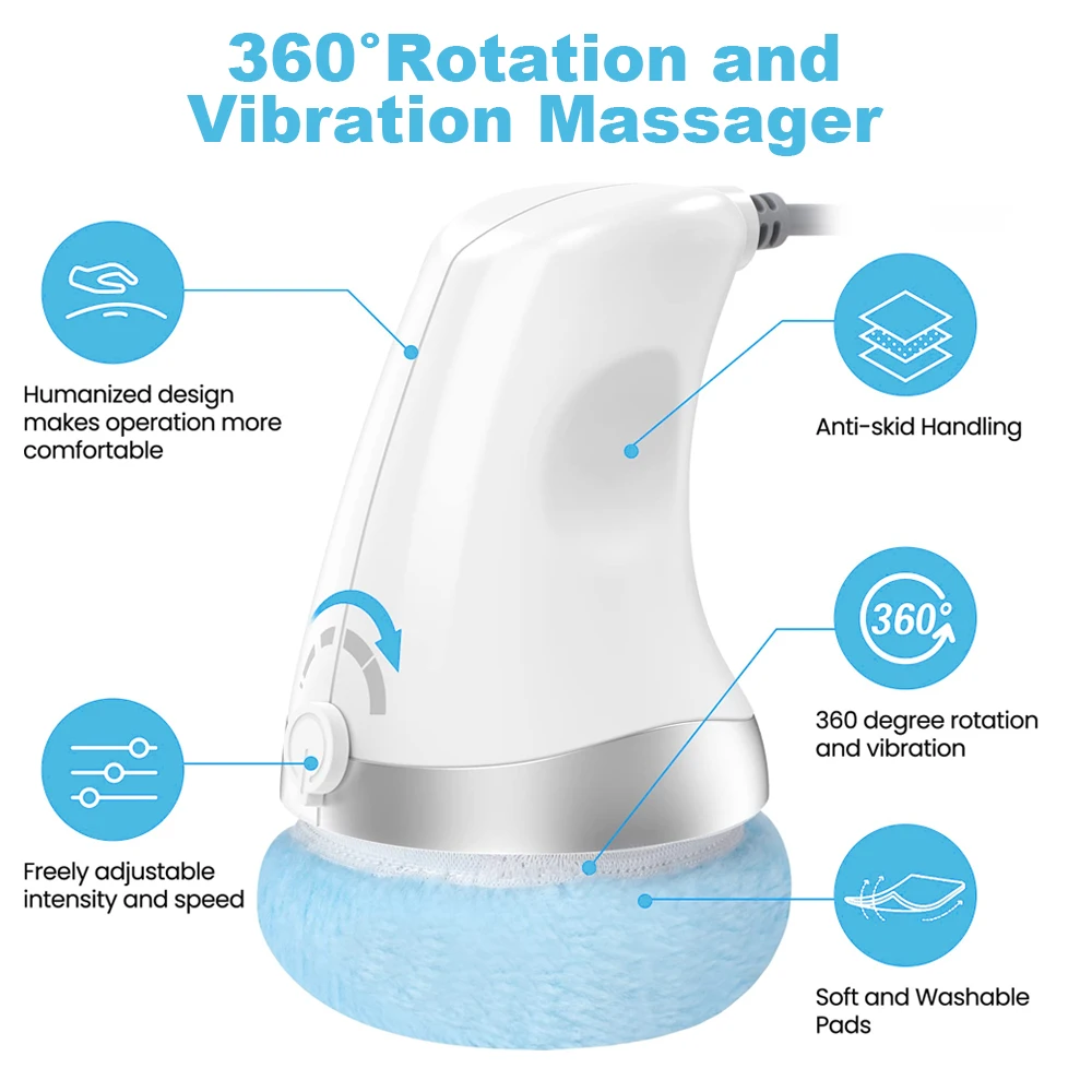 2024 New Handheld Massage Hammer Cellulite Remover Body Skin Tightening Sculpting Machine Electric Sculpt Massager