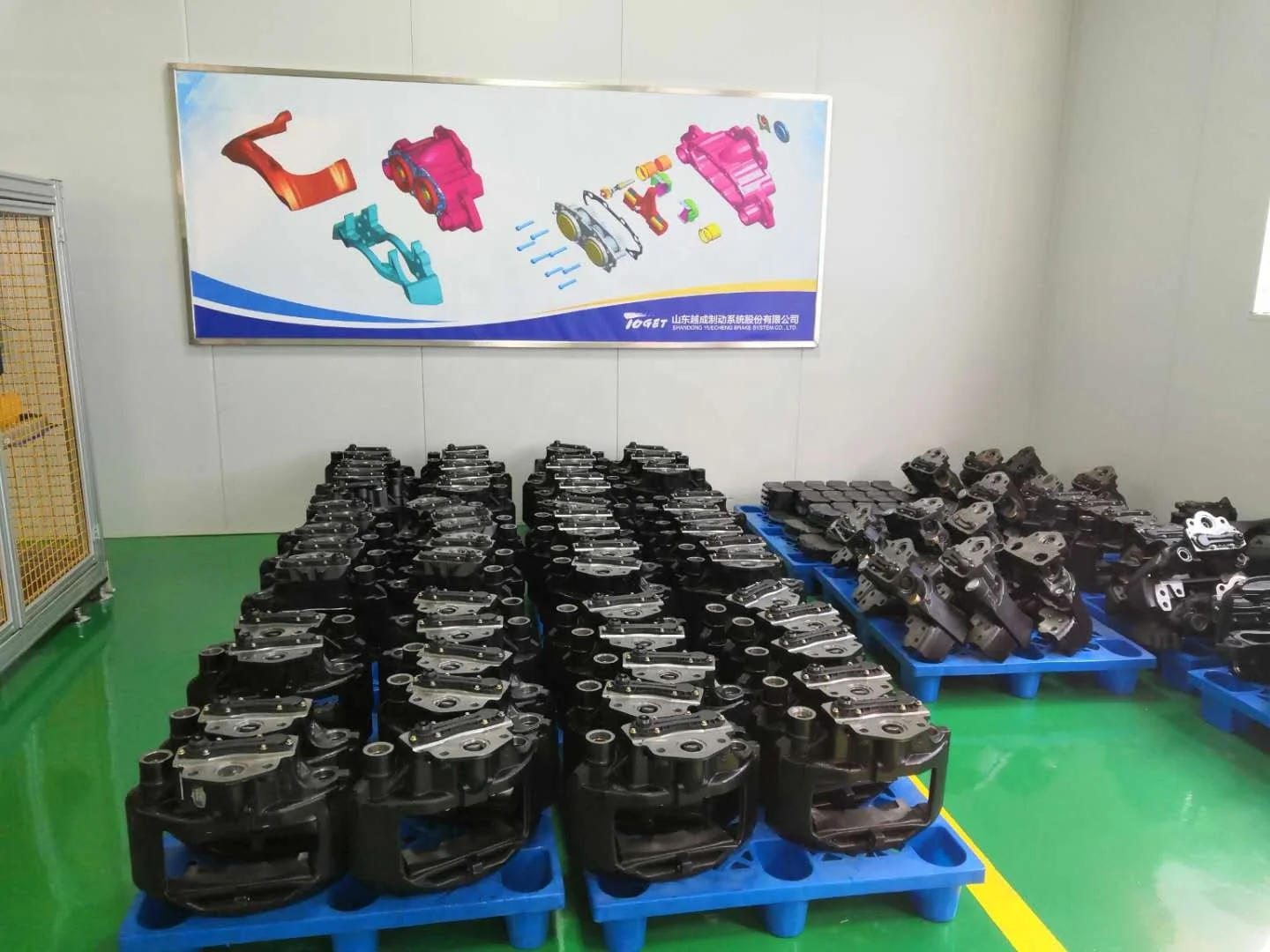 Russian Truck Spare Parts Brake caliper For Truck K003803