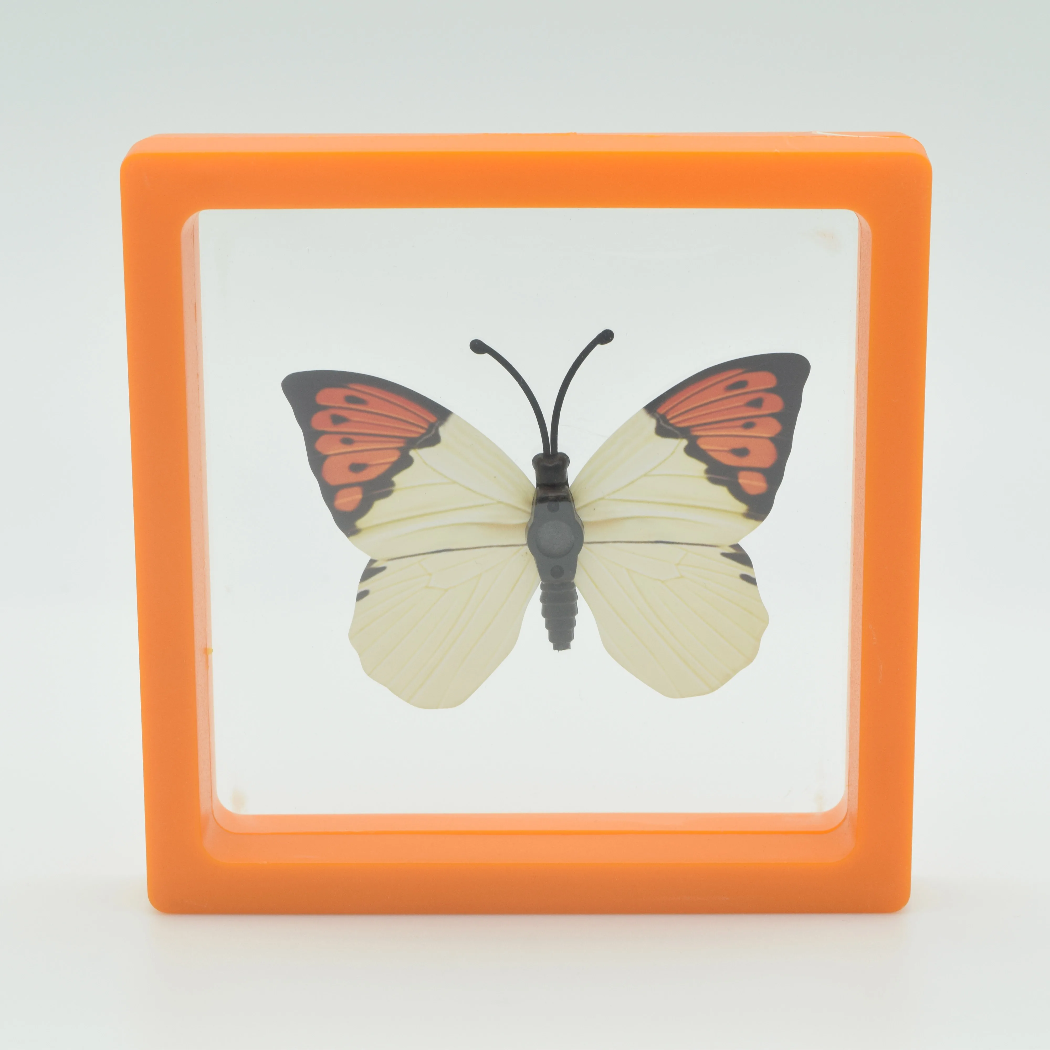 Hinged membrane case 3d floating frame packaging box case suspension jewelry display