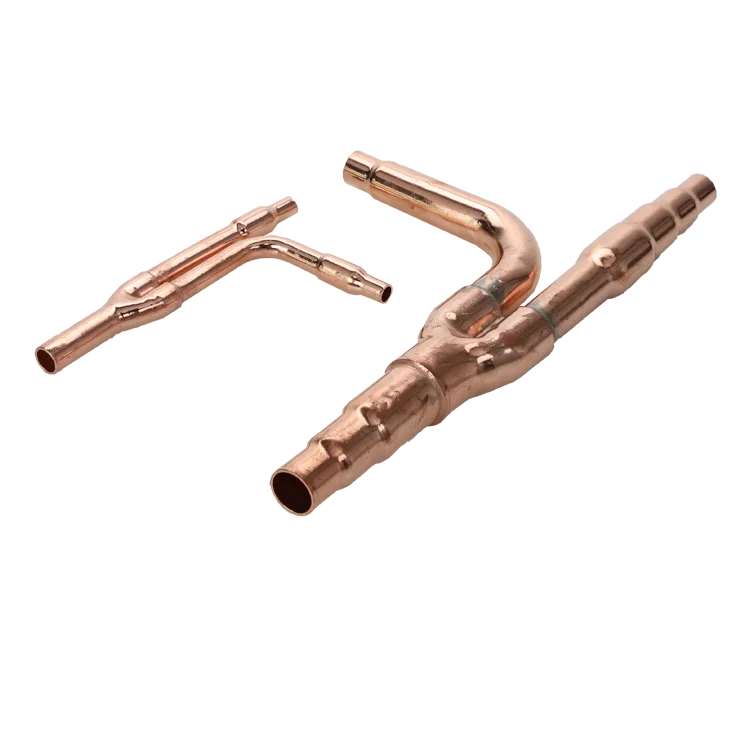HENGSHI Refnet Copper Branch Pipe Fitting for Daikin Hitachi Midea VRV Air-Conditioning System