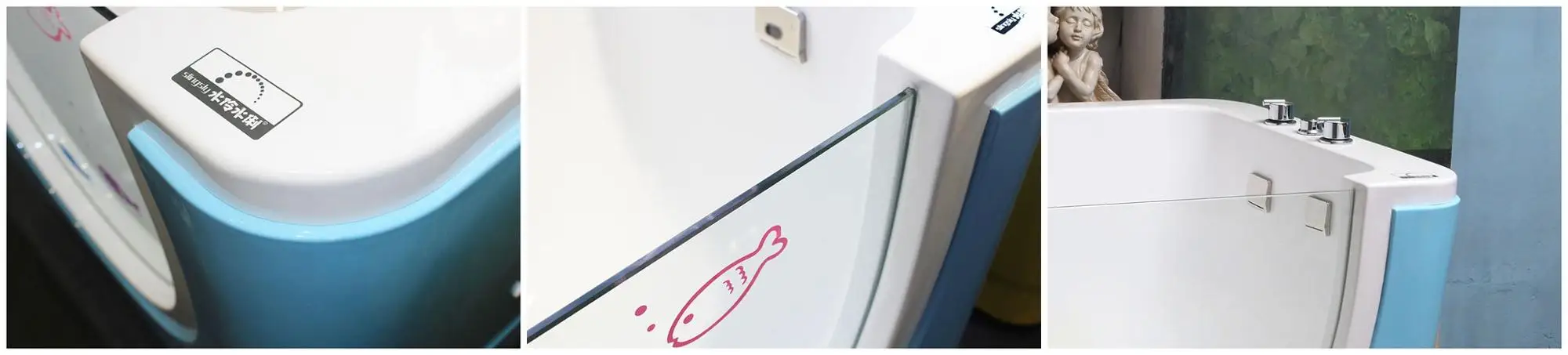 Manufacturing Hydromassage bathtub Pet grooming equipment Bathtub 110 cm