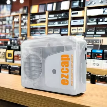 Ezcap249 мини-Кассетный плеер Walkman преобразователь кассета в цифровой через USB встроенный динамик и наушники полностью стерео