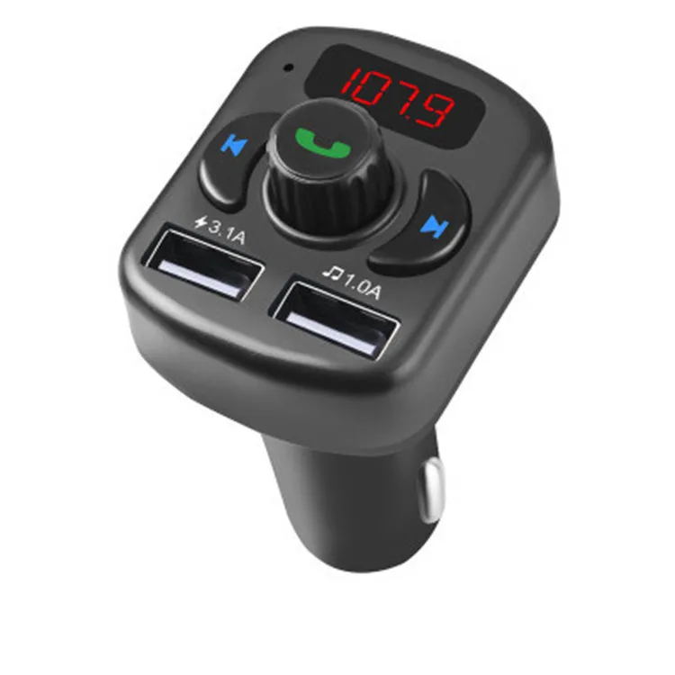 Автомобильный комплект 807E FM-трансмиттер беспроводной MP3-плеер 3 1 А USB автомобильное зарядное
