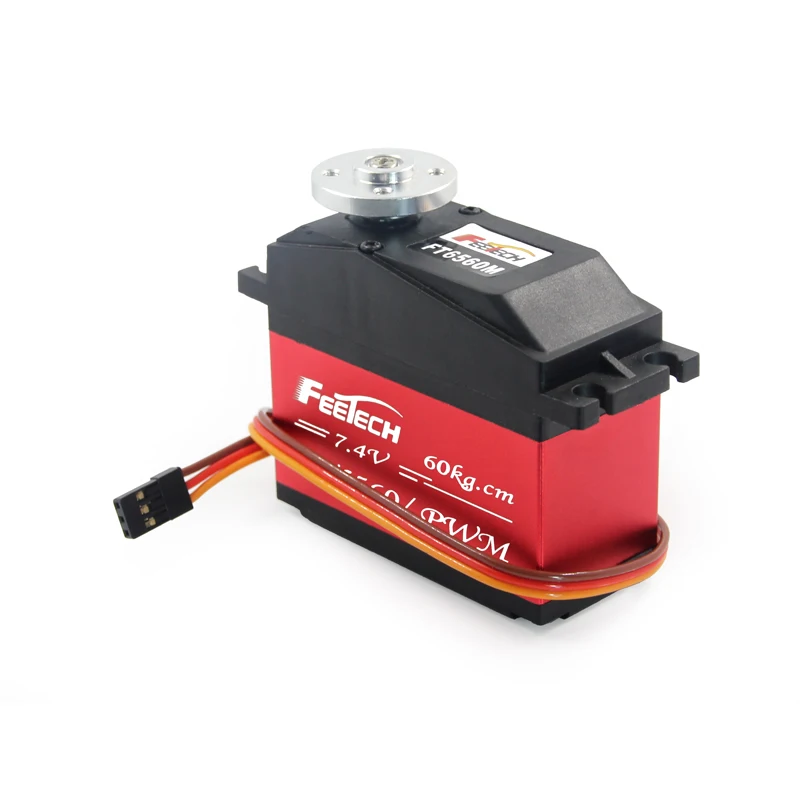 Feetech 60 кг см высокий крутящий момент гигантские весы цифровой сервопривод FT6560M для 1/5 автомобиля