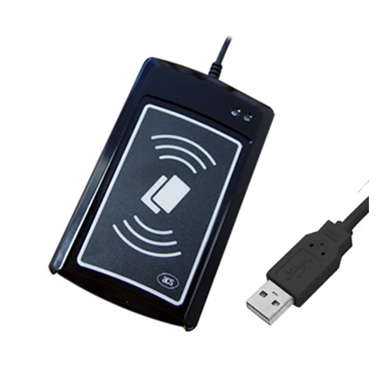 13.56MHz Dual Interface USB RFID NFC Reader Writer ACR1281U-C1 for both Contactless Contact Smart Card