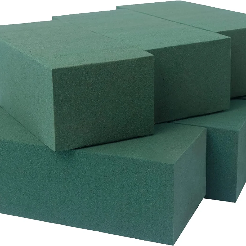 Oasis Foam Floral Brick Blocks For Inserting Wet Fresh Flower Mud Floral Foam