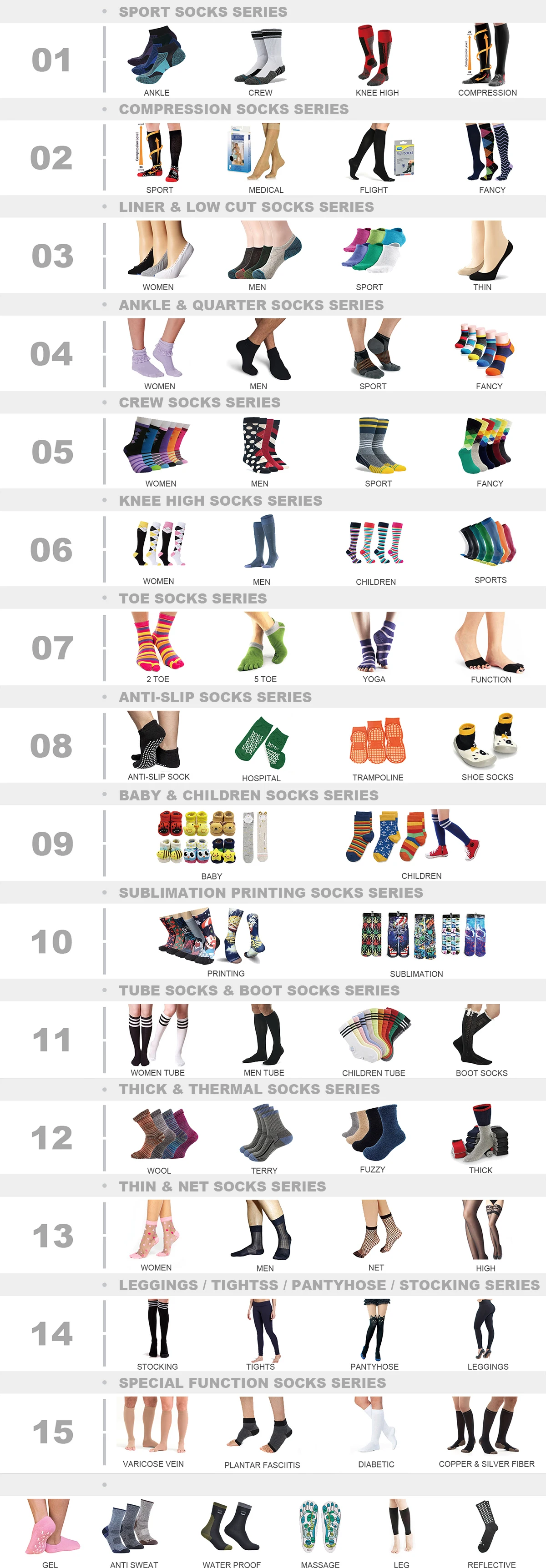 high quality cheap breathable men sport non-slip trampoline basketball football soccer terry custom design socks