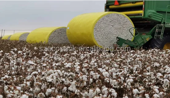 ECOPACK automatic machine use Cotton packaging packaging technique solution material