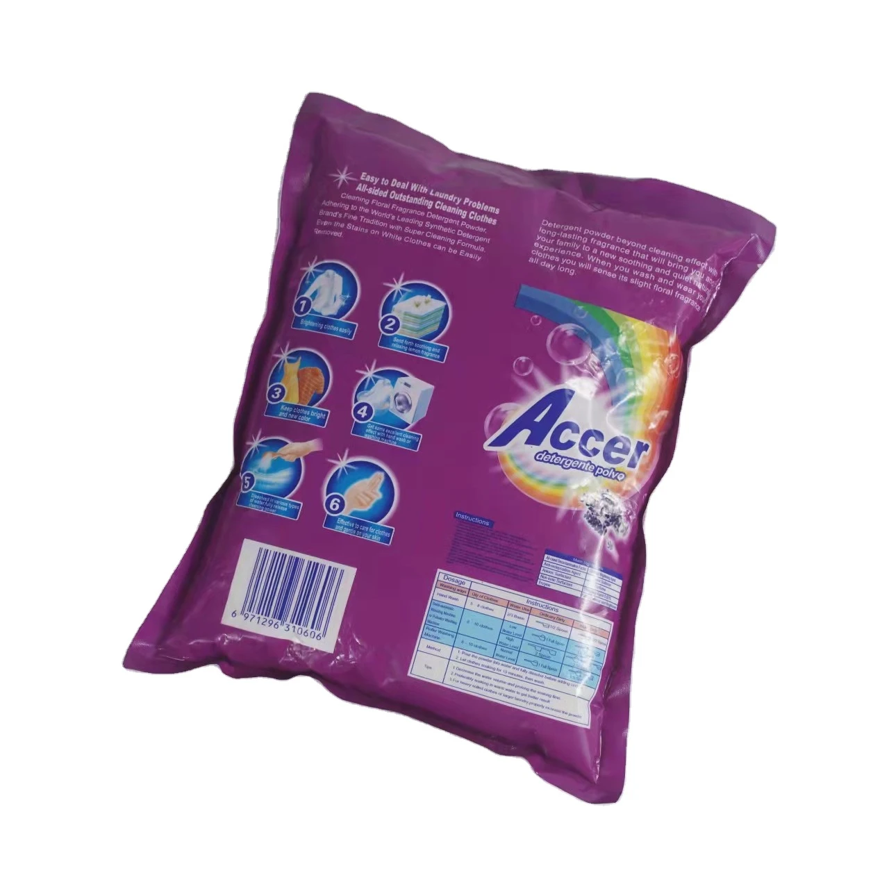 1.6kg  Brand Bulk Super Clean Wash Soap A Grand Commercial Laundry Wonderful Detergent Washing powder