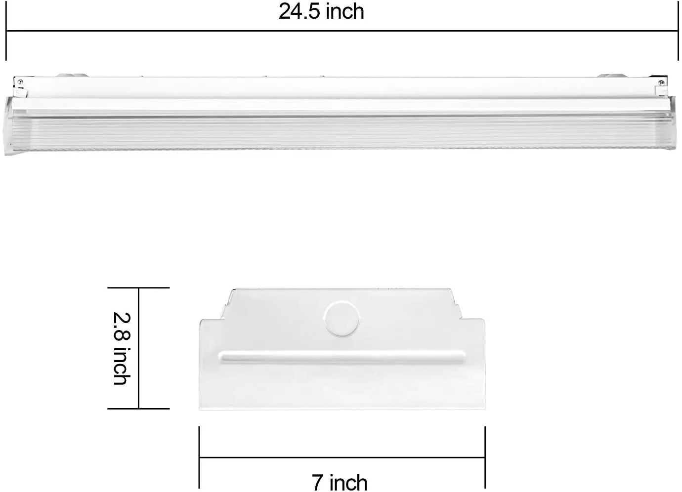 Factory Price Super Bright LED Linear Light Linkable LED Batten Light 50W Shop Light 4 Feet Led Fixture for Shop