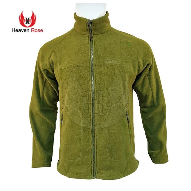  Флисовая Толстовка с полноразмерной молнией зимняя мужская куртка мужской из Полар-флиса куртки воротником-стойкой теплая демисезонная