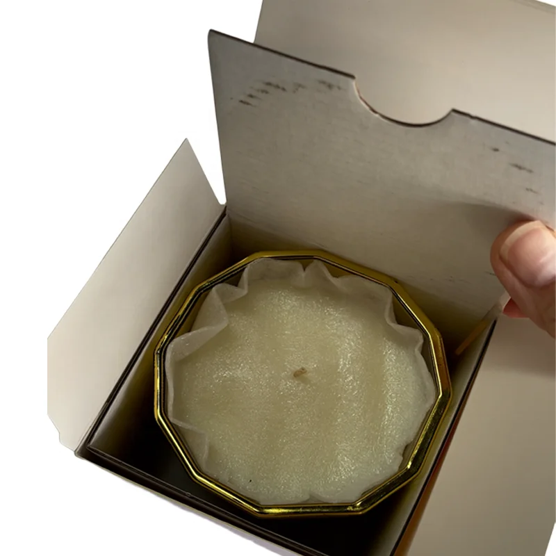 Custom Printing hot stamping  Waterproof Self Adhesive candle label