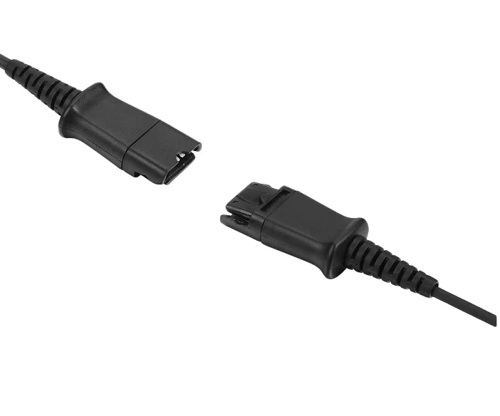 Y splitter adapter training cable for Training Center Compatible with Plantronics or Jabra QD headset