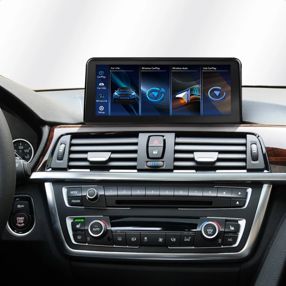 10.25 Inch Carplay Screen Multimedia Linux BT Android Auto GPS Car Radio For BMW F30 F31 F32 F34 2012-2016