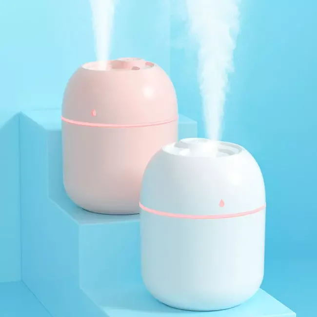 USB Essential Oil Diffuser Car Purifier Aroma Anion Mist Maker 220ml Mini Air Humidifier For Home Car Office