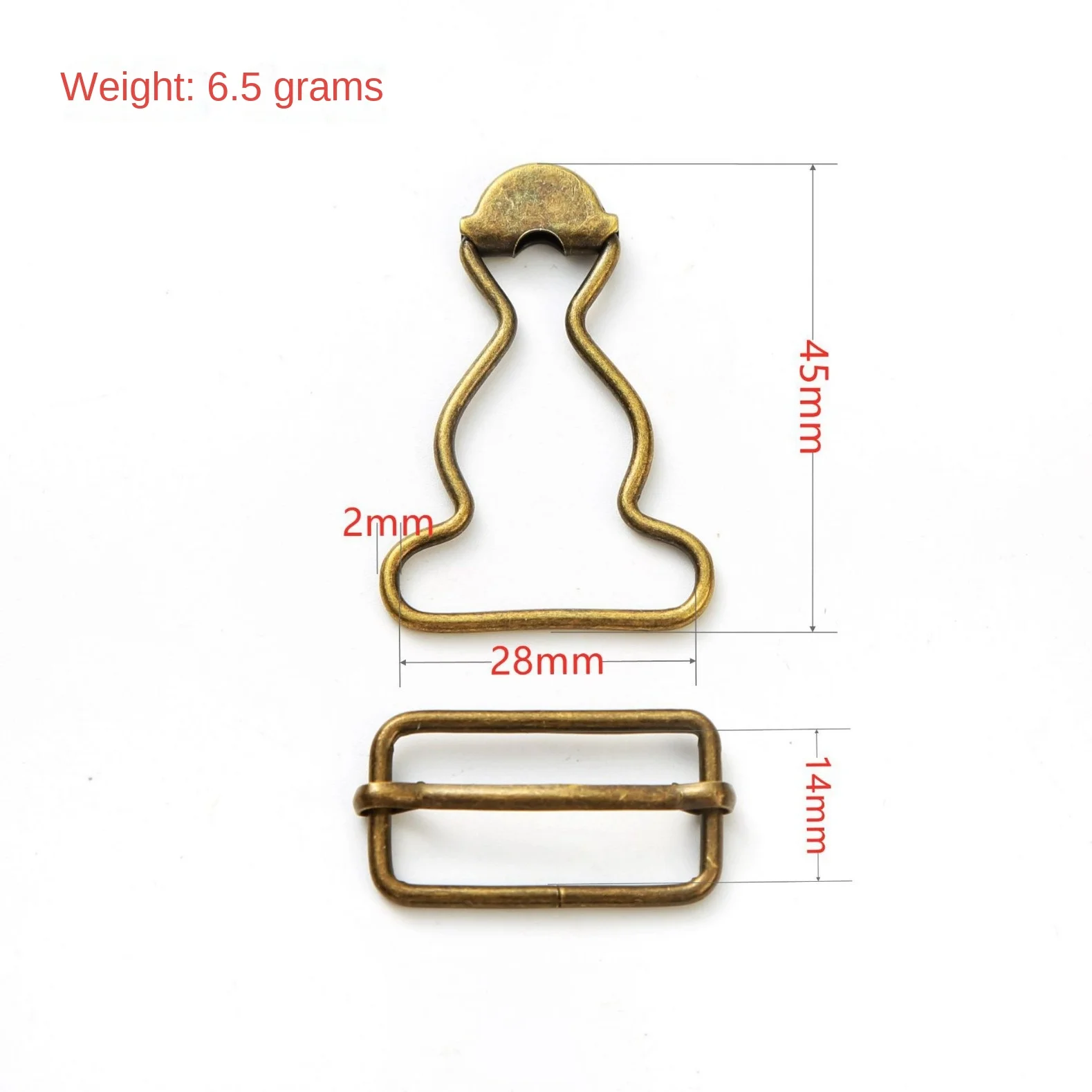 Adjustable Straight Buckle Pants 3D Logo DIY Alloy Zinc Plastic Stainless Steel Metal Gourd Buckle Jeans Copper Clothing