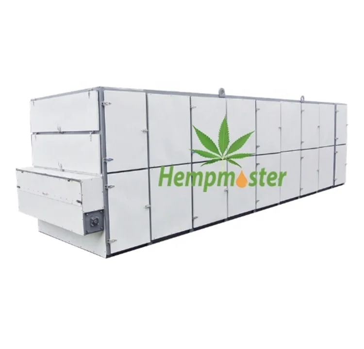 Полностью автоматическая сушильная машина для конопляной биомассы