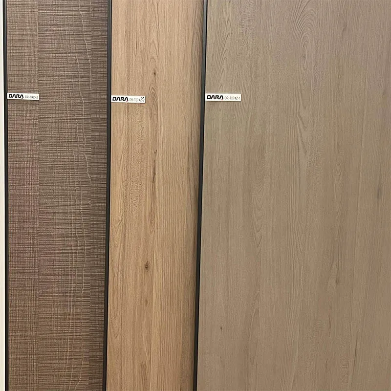 JUANA 18mm Melamine MDF Board Realistic Wood Grain Synchronous Alignment Double Side Melamine Faced Fibreboards for Furniture