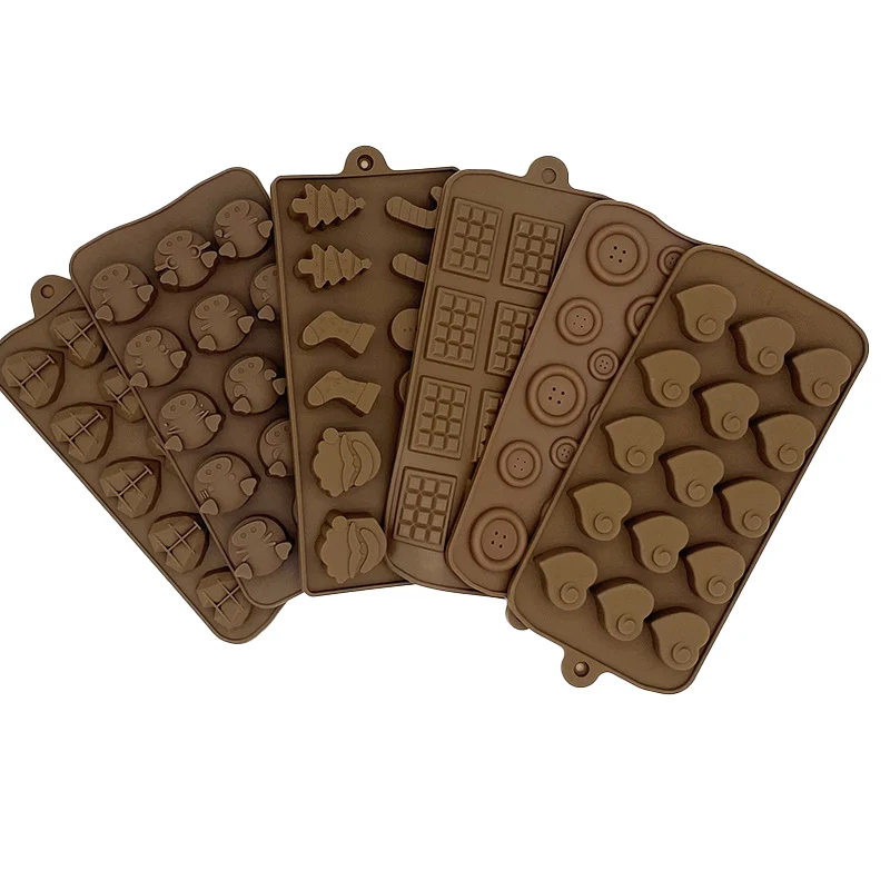 OEM ODM supplier manufacture custom customized chocolate silicone chocolate baking mold custom for chocolate
