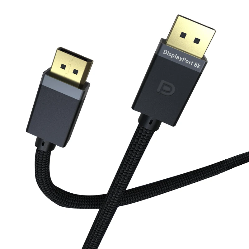 Высококачественный сертифицированный кабель Displayport VESA 1 4 версия 32 Гбит/с 4K 120 Гц 8K DP к
