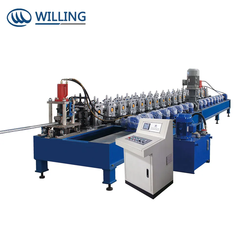 Bridge steel cable tray roll forming making machines