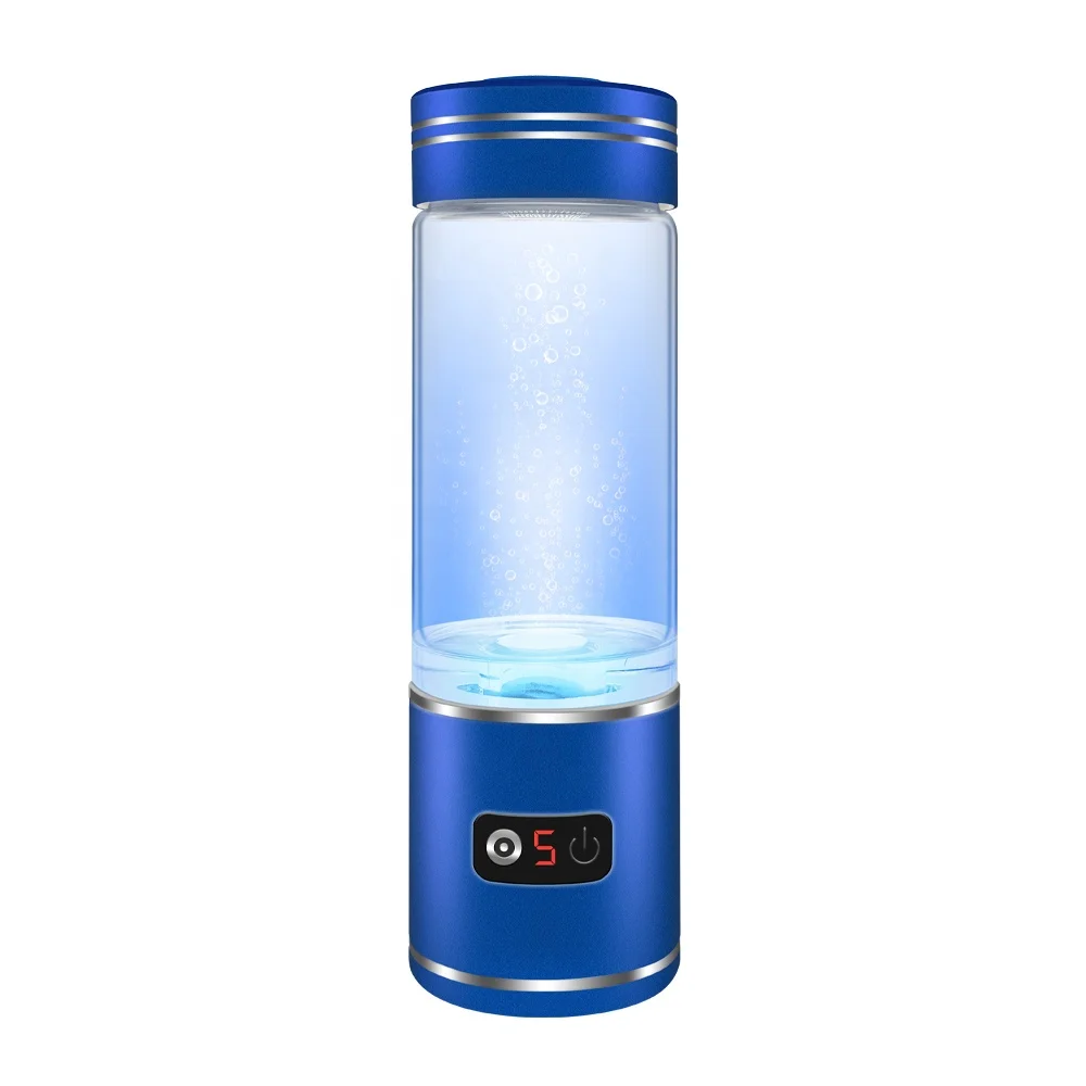 Unosuich Portable Glass Cup SPE Hydrogen Rich Maker Hydrogen Generator  Hydrogen Water Bottle