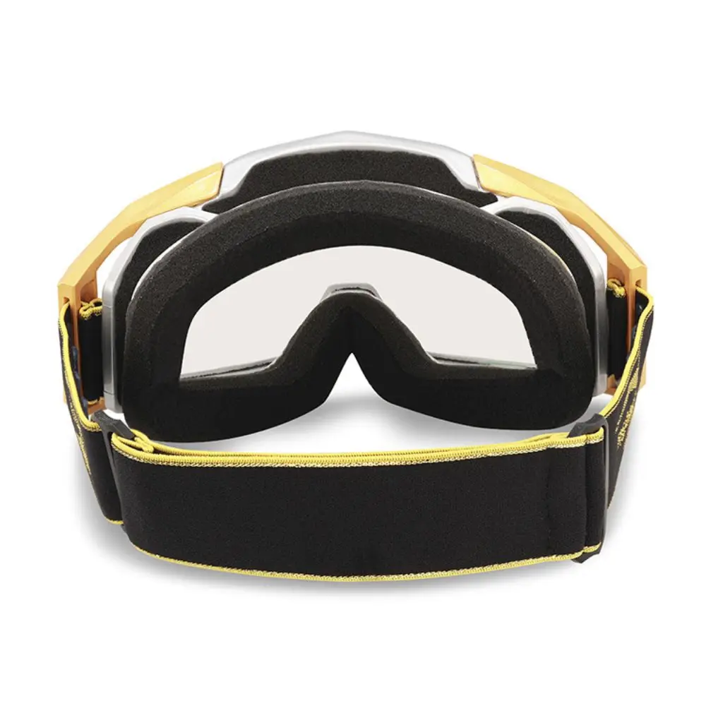 3 Layer Sponge Motocross goggles Anti Slip Headband Anti Fog Anti Scratch Motorcycle Goggles For Adult Outdoor Sports wear