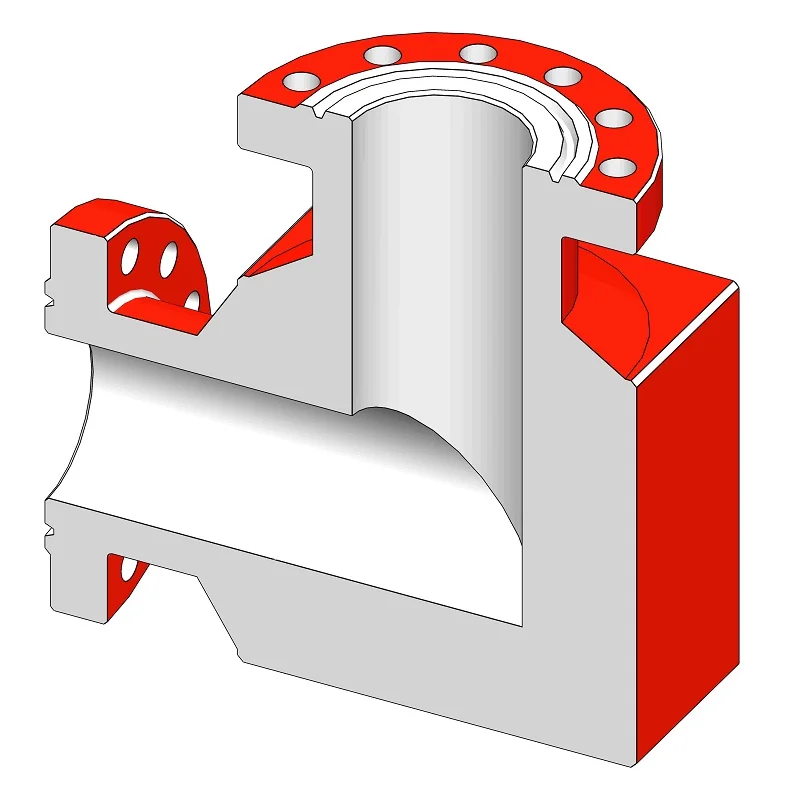 Stainless steel flange elbow vacuum double flanged 90 degree elbow