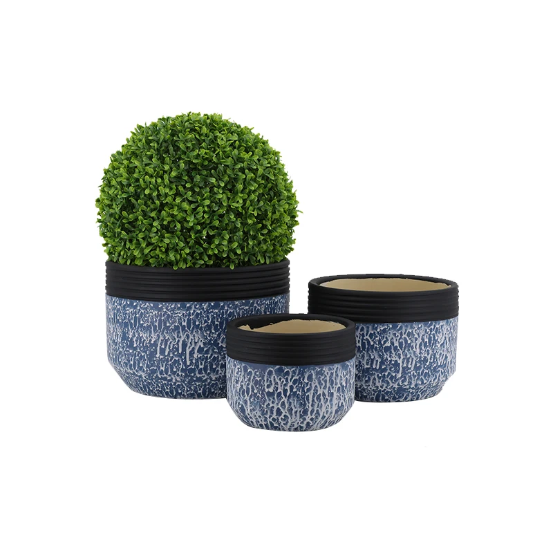 Indoor Outdoor Jardin Color Ceramic Terracotta Bonsai Pot Home Decor Grande Macetas Flower Pots & Planters