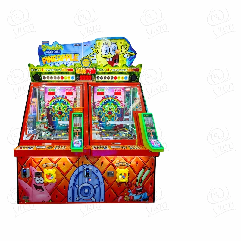 Best Price SpongeBob PINEAPPLE ARCADE 2player Redemption Video Games Made In China