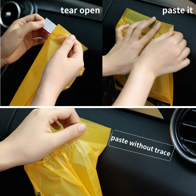 China Factory Price Car Trash Can Best Garbage Car Storage Bag Auto Litter Bag