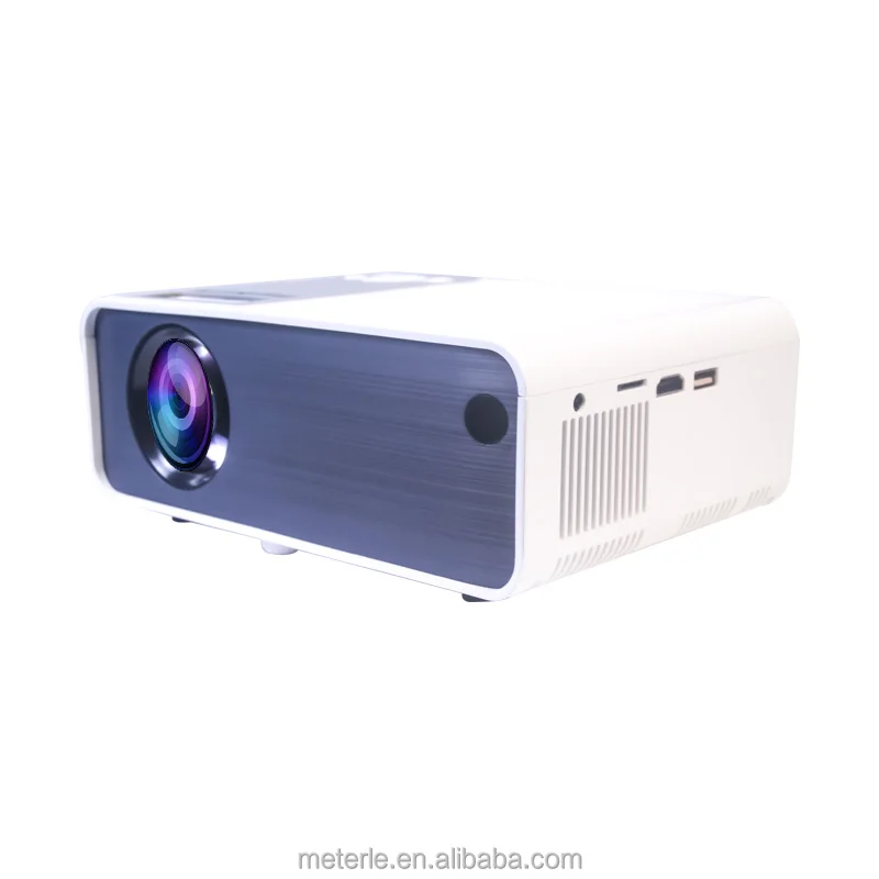 Mini Projector Naitve 720P Support Full 1080P Display and 120' Large Screen Portable Video Projector