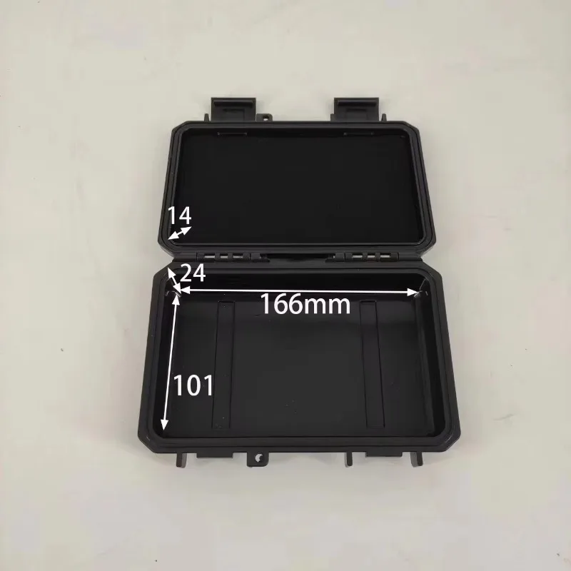 Factory Wholesale Small Size Hard Plastic Equipment Waterproof Safety Storage Tool Case with Customized Foam