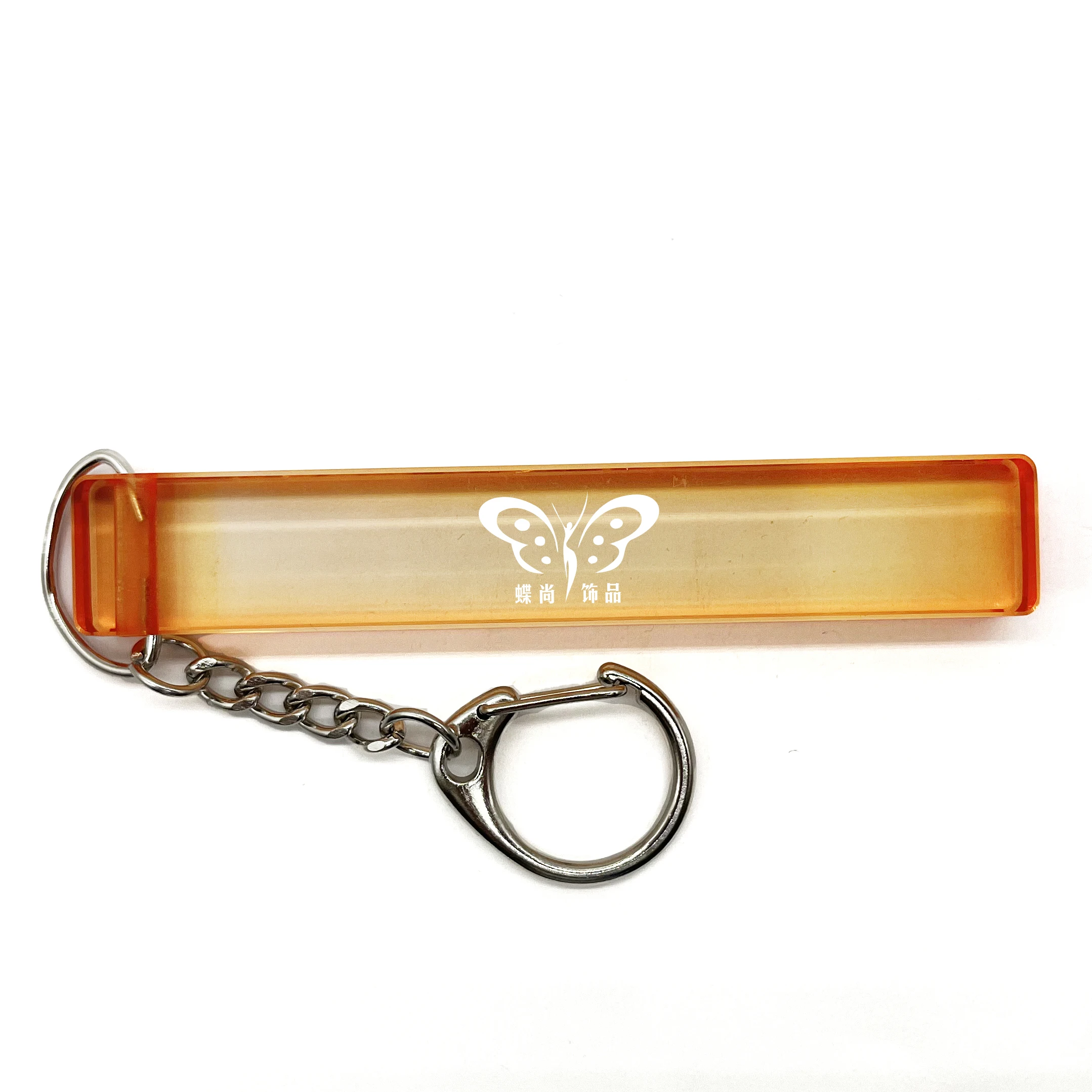 Low price acrylic keychain transparent rectangular round acrylic blanks of various shapes, acrylic keychain blanks with keychain