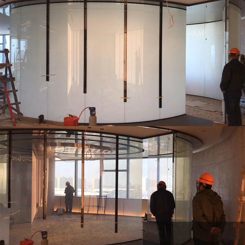 New pdlc smart film switchable glass for Screen curtain