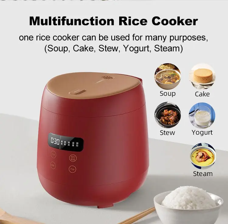 Home Appliances Oem Manufacturers China Factory Mini Low Sugar Couple Rice Cooker National Mini Rice Cooker