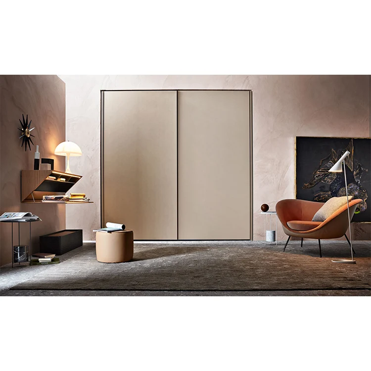 Hot Sale European style modern closet bedroom wardrobe custom colors wooden wardrobe clothes organizer