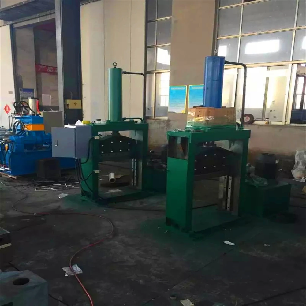 XQL-80 Hydraulic Bale Cutting Machine Single Knife Hydraulic Rubber Cutting Machine Rubber Bale Cutter