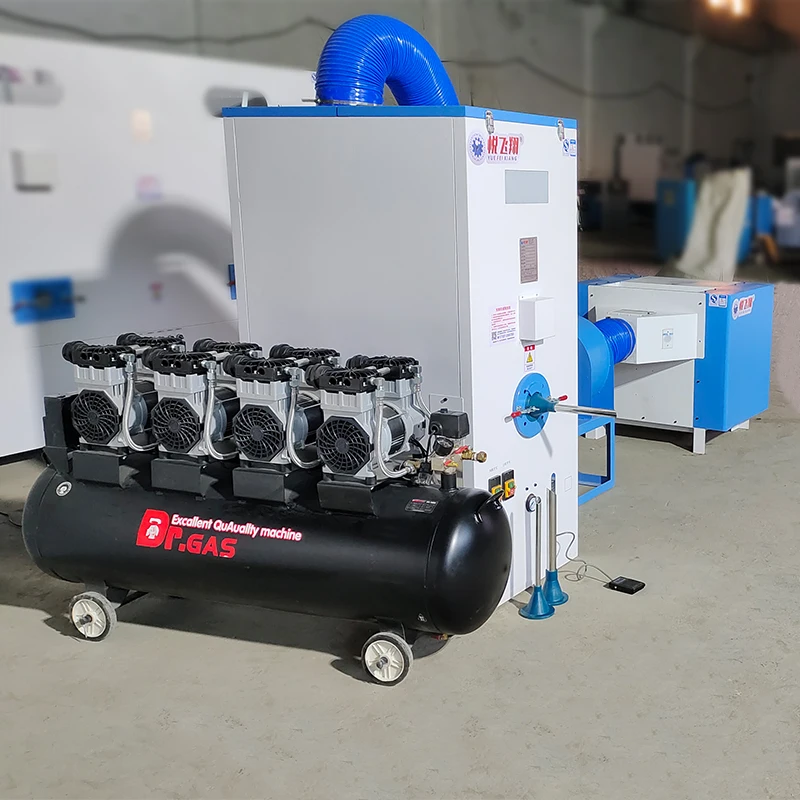 high quality plush air pump toy filling machine for sales