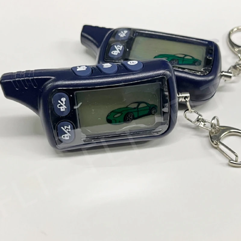 New arrived wholesales TZ 9030 two way remotes for car alarm systems KEY FOB  Russian market