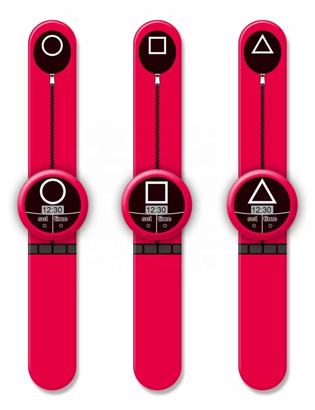 Хэллоуин Рождество Детские подарки игра кальмар Часы игрушки корейский Забавный мультяшный кальмар игра кальмар