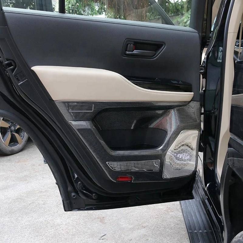 Car Inner Door Anti Kick Board Protective Cover for Land Cruiser LC300 Interior Accessories