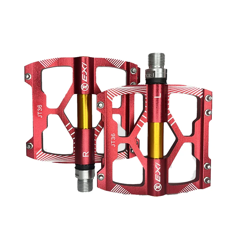 Высокопроизводительный AL6061 CNC BMX/MTB шоссейные велосипедные педали Сверхлегкий алюминиевый сплав с высококачественными подшипниками стальной материал для велосипедов