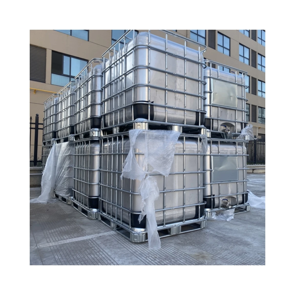 JNBAN chemical Liquid Transportation and storage stainless steel ibc tanks 1500 liter