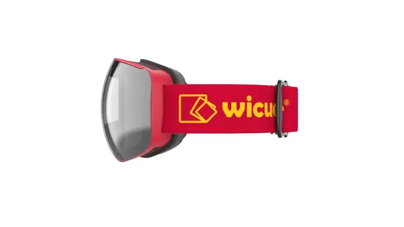Незапотевающие лыжные очки с сферическими линзами логотипом WICUE